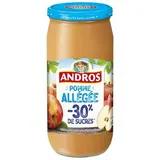 Andros Compote pomme allégée en sucres, 990g