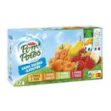 Pom Potes Gourdes multivariétés sans sucres ajoutés, 12 gourdes de 90g