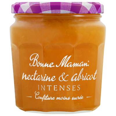 Bonne Maman Confiture nectarine abricot intense, 335g
