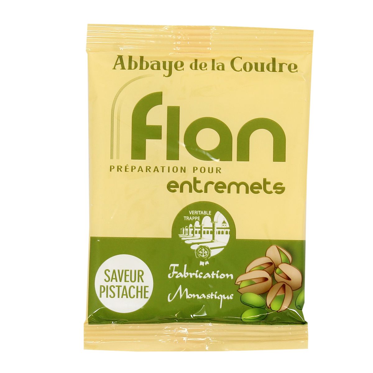 Abbaye De La Coudre Préparation pour flan à la pistache, 45g