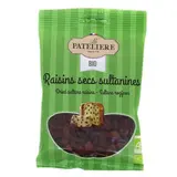 La Patelière Raisins secs sultanines bio, 125g