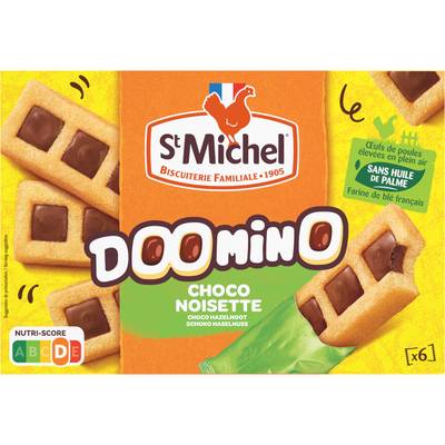 St Michel Doomino chocolat noisette, 180g