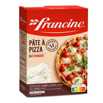 Francine Farine Pâte à Pizza, 520g