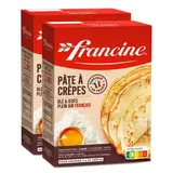 Francine Farine pour Pâte à Crêpes, Lot de 2x380g
