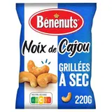 Benenuts Noix de Cajou Grillées à Sec, 220g