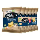 Bret's Chips nature la Craquante au sel de Guérande, 6x25g