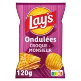 Lay's Chips ondulées saveur croque-monsieur, 120g