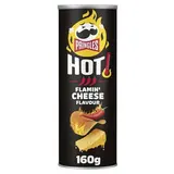 Pringles Chips Tuiles HOT Flamin' Cheese, 160g