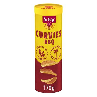 Schär Chips Tuiles saveur barbecue sans gluten, 170g