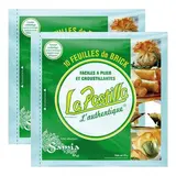 Samia 10 Feuilles de brick La Pastilla, Lot de 2x170g