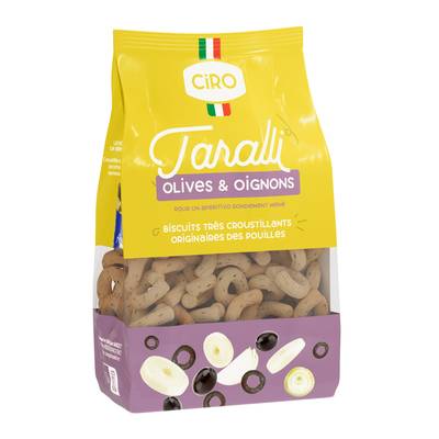 Ciro Taralli Olives et Oignons, 225g