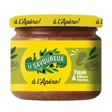 Le Savoureux Tartinable de Thon aux olives vertes en bocal, 90g