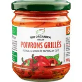 Bio Organica Italia Poivron rouge grillé bio Demeter en bocal, 190g