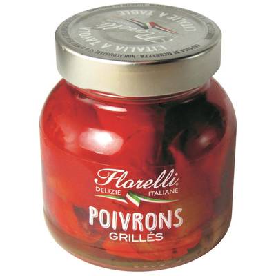 Florelli Poivrons grillés - Antipasti en bocal, 280g