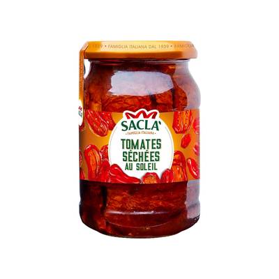 Sacla Tomates sechées au Soleil en bocal, 340g