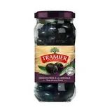 Tramier Olives dénoyautées à la Grecque et huile d'olive vierge en bocal, 220g