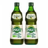 Puget Huile d'Olive Vierge Extra Bio, Lot de 2x75cl