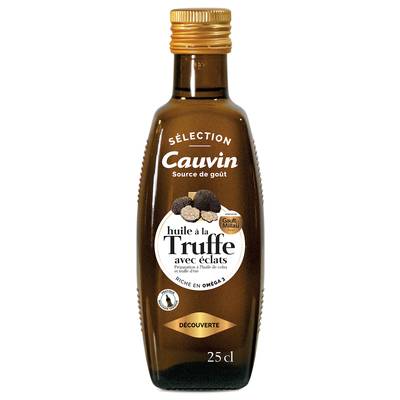 Cauvin Huile de Colza à la Truffe avec éclats, 25cl