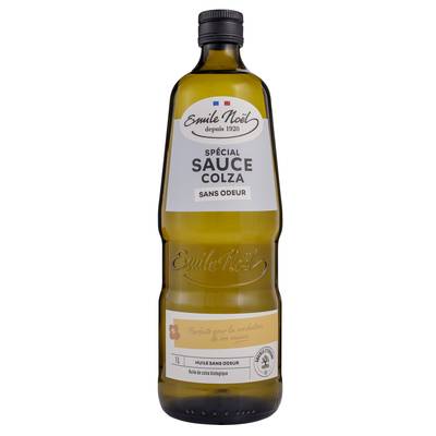 Emile Noël Huile de colza bio désodorisé pour sauce, 1L