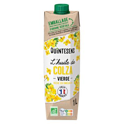 Quintesens Huile de colza bio, 1L