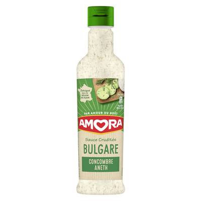 Amora Sauce Crudités Bulgare Concombre et Aneth en flacon souple, 38cl