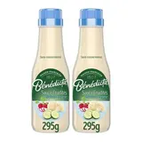Bénédicta Sauce crudités nature légère en flacon souple, Lot de 2x295g