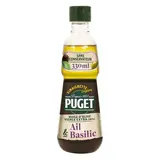 Puget Vinaigrette légère huile d'olive ail et basilic, 33cl