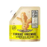 Furifuri Furikaké Gingembre - Alternative au Sel - Condiment Graine de Sésame et Algues, 45g