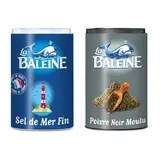La Baleine Duo Sel et Poivre, 68g