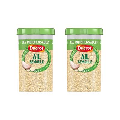 Ducros Ail Semoule, Lot de 2x140g