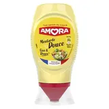 Amora Moutarde fine et douce en flacon souple squeeze Top Down, 260g