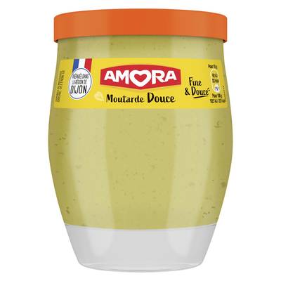 Amora Moutarde Fine et Douce en bocal, 230g