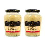Maille Moutarde Fins Gourmets en bocal, Lot de 2x320g