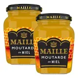 Maille Moutarde au miel en bocal, Lot de 2x230g