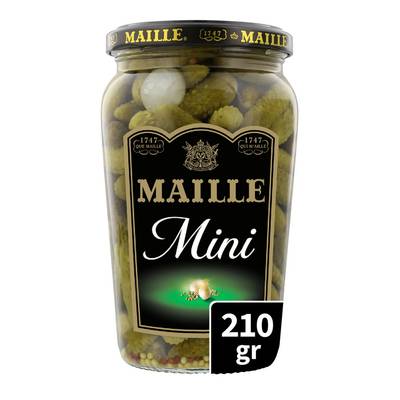 Maille Cornichons Mini L'Original en bocal, 210g