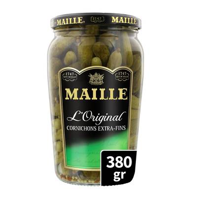 Maille Cornichons extra fins en bocal, 380g