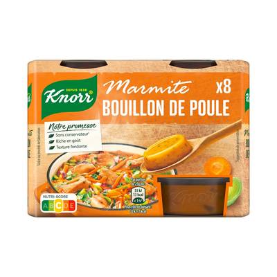 Knorr Marmite de bouillon de poule, 8x28g