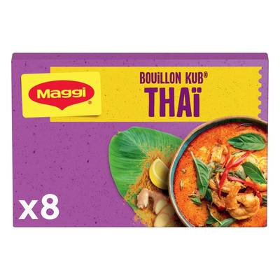 Maggi Boulilon Kub Thai, 8x10g