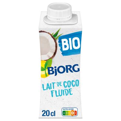 Bjorg Lait de coco fluide bio, 20cl