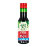 Jardin Bio Etic Sauce Soja Shoyu Bio -30% de sel en bouteille, 125ml