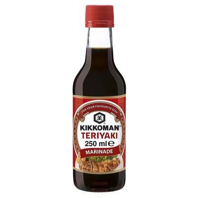 Kikkoman Sauce teriyaki spécial grillades et marinades en bouteille, 25cl