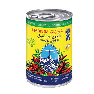 Le Phare du Cap Bon Sauce Harissa en conserve, 140g