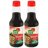 Suzi Wan Sauce Soja Salée en bouteille, Lot de 2x25cl