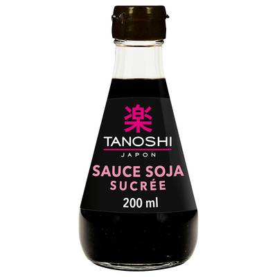 Tanoshi - Japon Sauce Soja sucrée en bouteille, 20cl