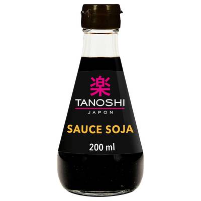 Tanoshi - Japon Sauce soja en bouteille, 20cl