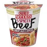 Nissin Nouilles Japonaises saveur Boeuf aux 5 épices en cup, 64g