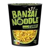 Panzani Nouilles Instantanées saveur Curry - Banzaï Noodle en cup, 67g