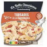 La Belle Chaurienne Torsades à la Carbonara en barquette individuelle micro-ondable, 300g