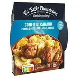 La Belle Chaurienne Confit de Canard et Pommes de Terre à la Sarladaise en barquette individuelle micro-ondable, 300g