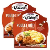 La Cuisine d'Océane Poulet Rôti et Purée à l'Ancienne en barquette individuelle micro-ondable, Lot de 2x300g